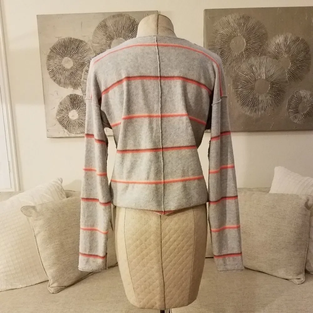 Free People Make You Mine Stripe Sweater sz XS